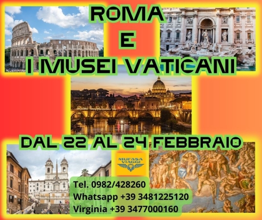 ROMA E I MUSEI VATICANI VIAGGI DI GRUPPO IN BUS